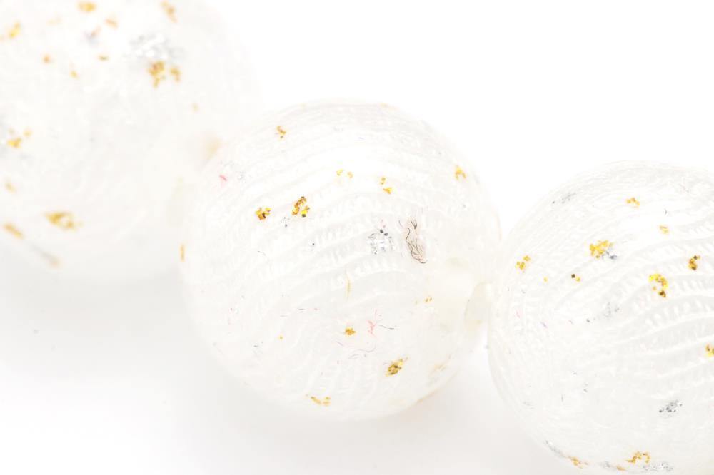 【京念珠×京ちりめん】水晶 ホワイト 数珠袋付き【土屋念珠店/女性用/レディース/数珠/略式/仏具】