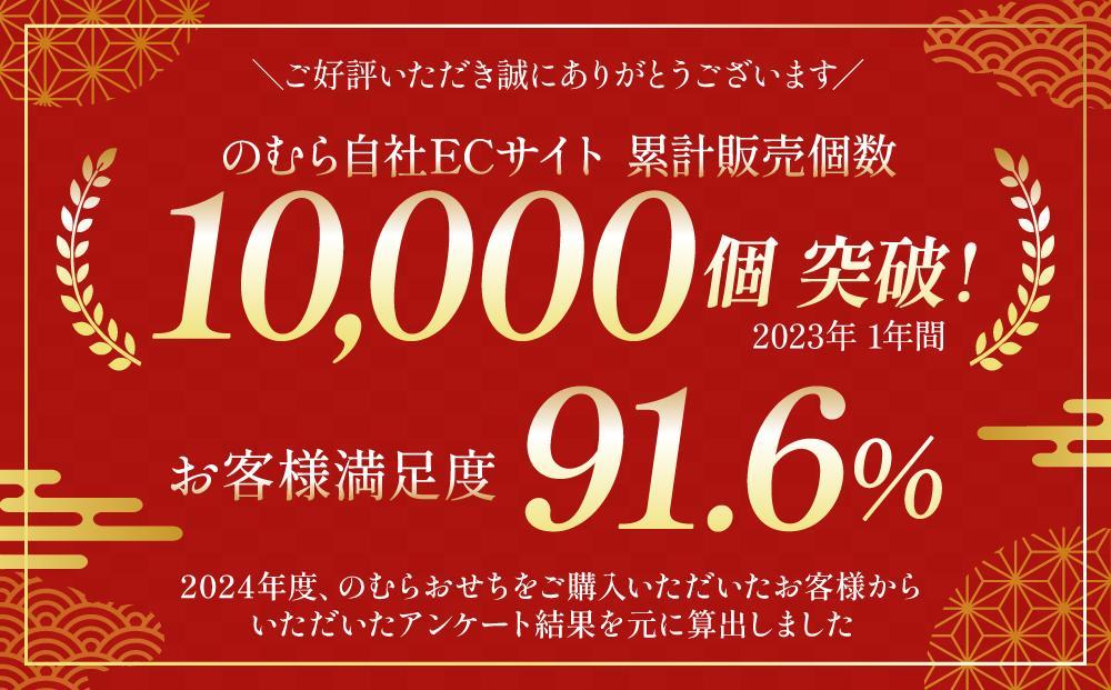 おせち お煮〆(一段重・2～3人前)《2026年 数量限定》【京菜味 のむら】［ 京都 おせち おせち料理 京料理 人気 おすすめ 2026 正月 お祝い グルメ ご自宅用 冷凍 送料無料 お取り寄せ ］