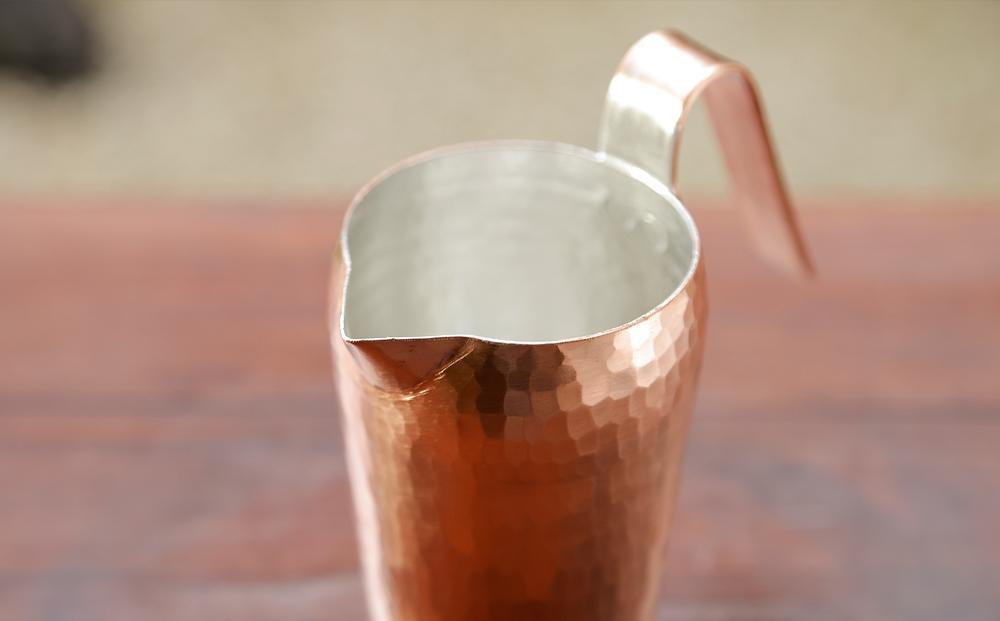 【八木庖丁店】手打ち銅製 ちろり