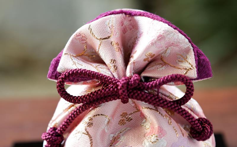 【石黒香舗】匂い袋 部屋用 置き型巾着大 （ピンク）