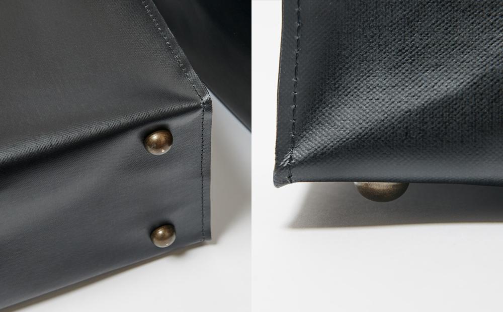 【KENTO HASHIGUCHI】ショッパーバッグ 縦 ブラック（shopper bag 縦 black）