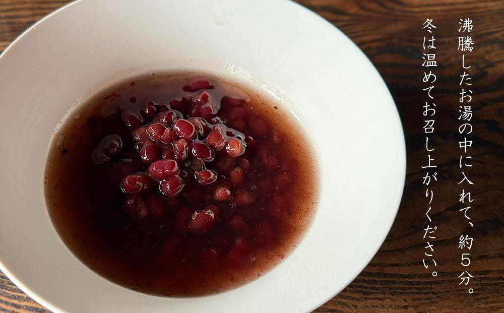 【するがや祇園下里】京ぜんざい 5食箱入［ 京都 祇園 老舗 和菓子 スイーツ あずき あんこ マタニティフード 人気 おすすめ おいしい ギフト プレゼント グルメ お取り寄せ 通販 送料無料 ふるさと納税 ］