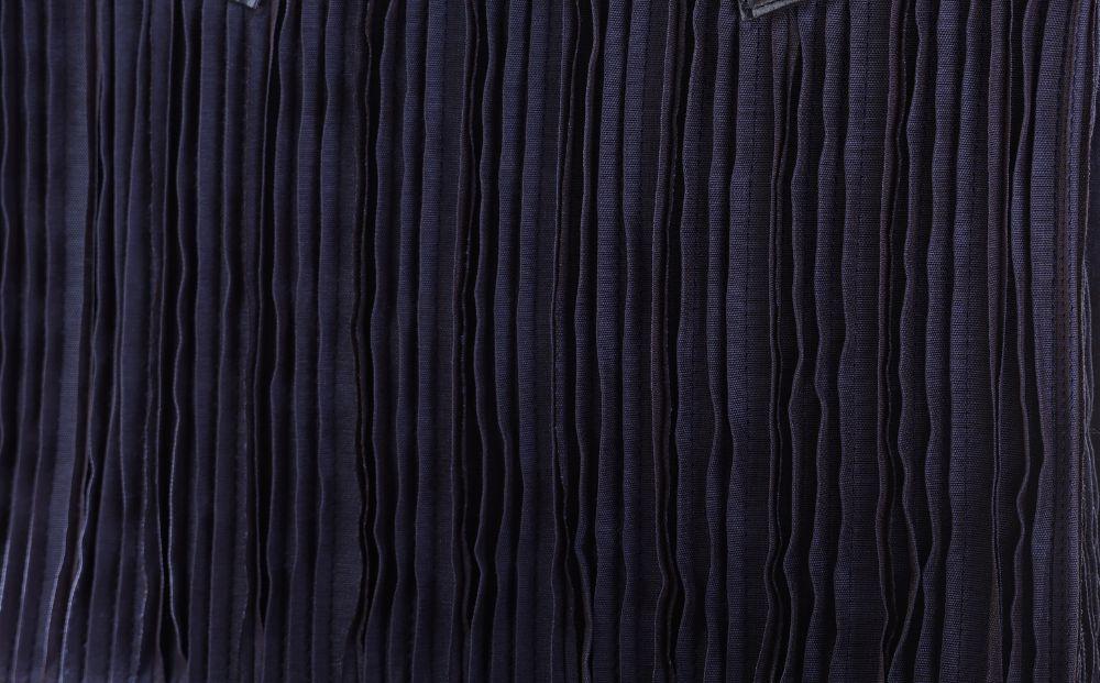 【岩則京遊(株)】畳縁バッグ BOXバッグ《チャコールグレー》