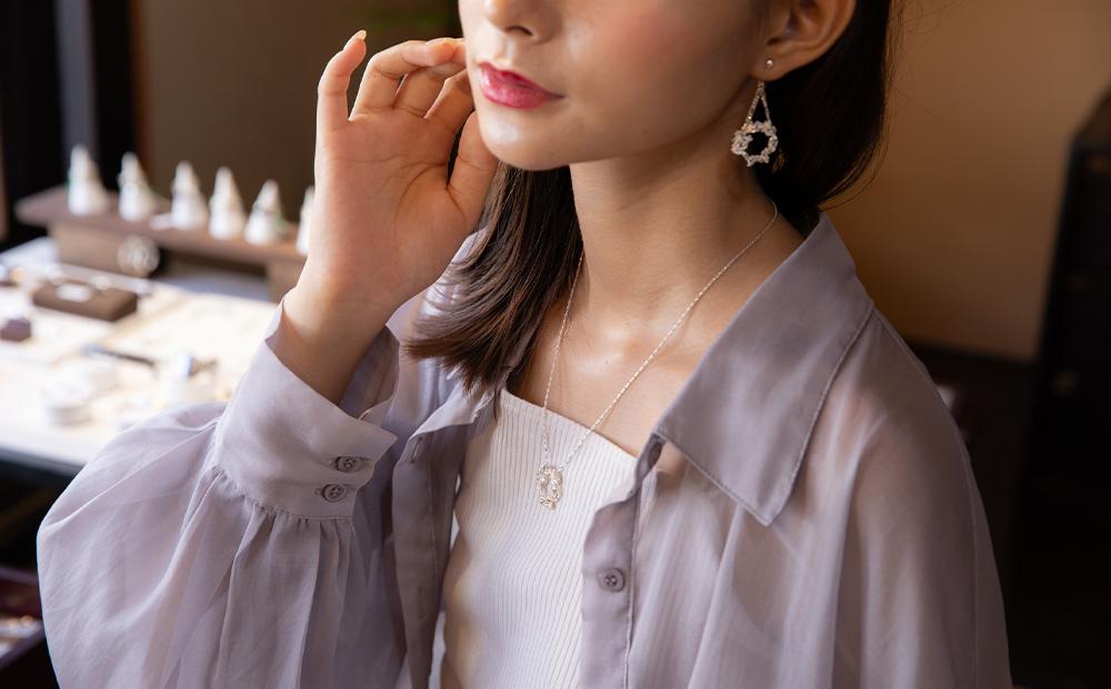 【かざりや鐐】候+ 銀製 ペンダント 七草［ 京都 銀細工 工房 アクセサリー ペンダント お洒落 人気 おすすめ ギフト プレゼント お取り寄せ 通販 送料無料 ふるさと納税 ］