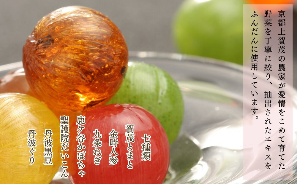 【京都祇園あべや】京野菜のど飴 7種類詰め合せ 1箱28粒入｜砂糖 甘味 専門店 のど飴 人気セット［ 京都の砂糖 甘味素材の専門店 のど飴 7種類の京野菜を使用 賀茂とまと 金時人参 九条ねぎ 鹿ケ谷かぼちゃ 聖護院だいこん 丹波黒豆 丹波ぐり おいしい ギフト プレゼント 贈答用 人気 おすすめ お取り寄せ 通販 送料無料 ふるさと納税 ］