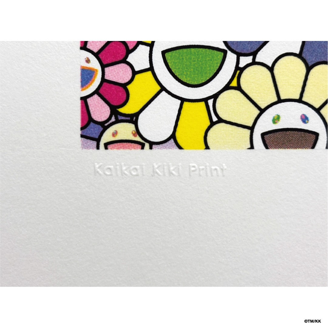 【ふるさと納税限定セット】版画「お花の短冊 川床で楽しむ夏の涼」シリアルNo.入り限定カード付き［ 京都 村上隆 カイカイキキ アーティスト 大人気 レア トレカ カード おしゃれ かわいい アート 現代美術 人気 おすすめ 通販 送料無料 ふるさと納税 ］