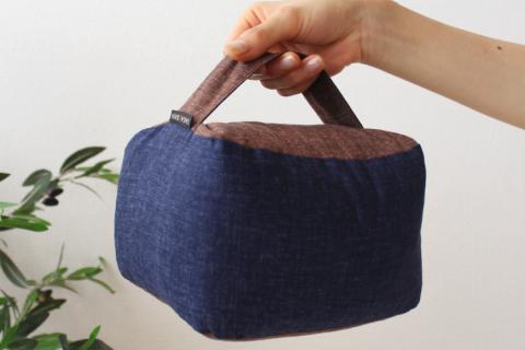 【洛中高岡屋】３つの高さで寛げるアイテム『コロミィ』（褐色＆檜皮）