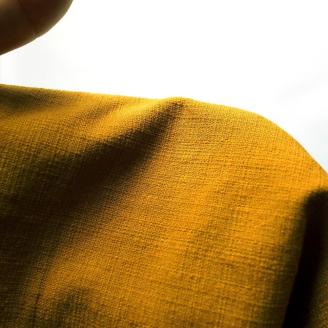 【工夫庵】色あそび 座布団 金茶（2枚セット）（YT）