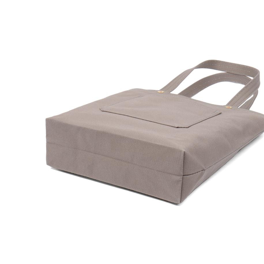 【一澤信三郎帆布】綿帆布製手さげかばん No.117 グレー｜京都 東山 帆布かばん 人気ブランド[ 縦型手さげかばん 一つひとつ手作り シンプル 丈夫で長持ち 人気 おすすめ かばん 鞄 ギフト プレゼント お取り寄せ 通販 送料無料 ふるさと納税 ]