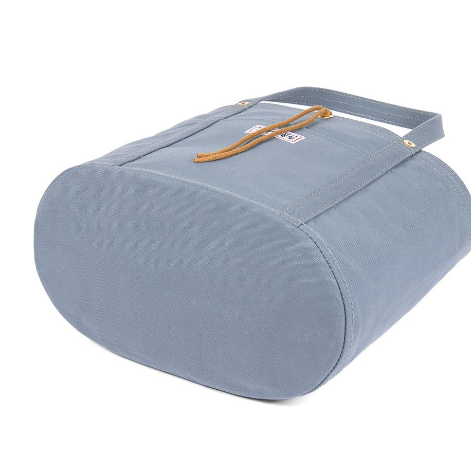 【一澤信三郎帆布】綿帆布製手さげかばん No.168(中) 青ねず｜京都 東山 帆布かばん 人気ブランド[ 手さげかばん 一つひとつ手作り シンプル 丈夫で長持ち 人気 おすすめ かばん 鞄 ギフト プレゼント お取り寄せ通販 送料無料 ふるさと納税 ]