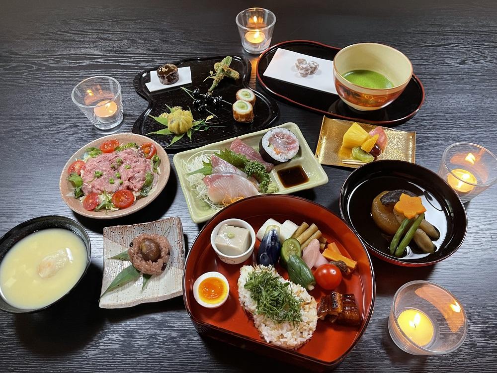 【西陣くらしの美術館 冨田屋】町家ライトアップ 文化財見学＋懐石料理プラン