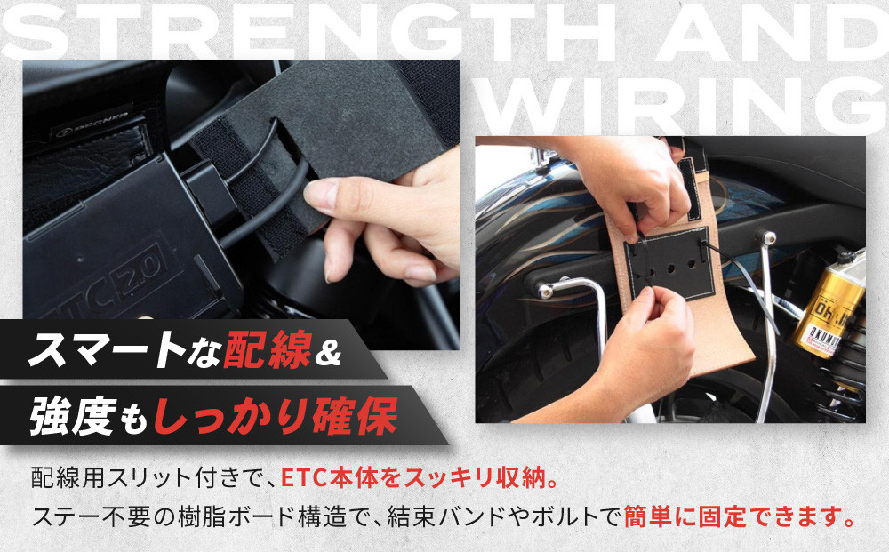 【デグナー】シンセティック レザー ETCケース [DSB-12] ブラック［ 京都 八王子 ETC ケース 人気 おすすめ 革 レザー ツーリング ライダー バイカー バイク ブランド メーカー ギア パーツ 通販 送料無料 ふるさと納税 ］