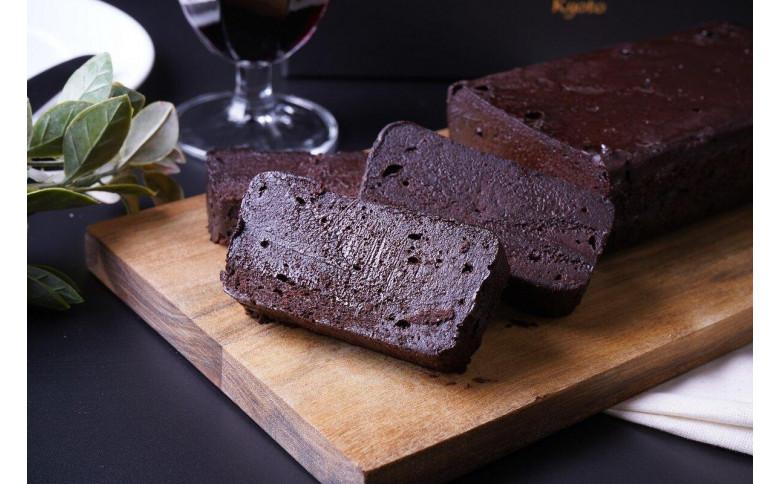 【ル・ピックアシエット】おきてやぶりのテリーヌショコラ 1本（600g）［ 京都 スイーツ チョコレート おいしい 人気 おすすめ お取り寄せ お菓子 洋菓子 ］