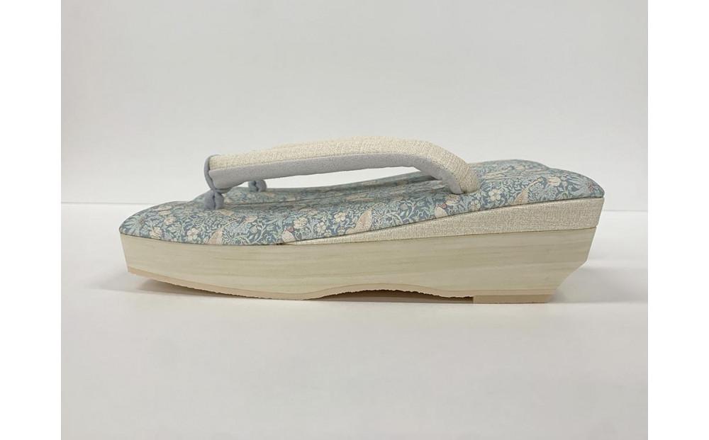 【京都丸紅】V&A草履（Mサイズ/ミント）