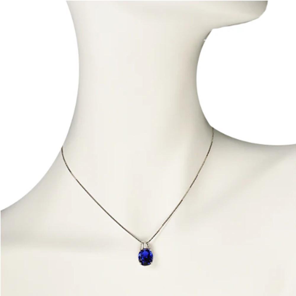 【高島屋選定品】＜京セラ＞クレサンベール＜ブルーサファイア／ダイヤモンド＞PT900 PT850 PTペンダント 9月誕生石 ［ 京都 宝石 ジュエリー 人気 おすすめ 高級  特別 おしゃれ ファッション ブランド ダイヤ サファイア ］