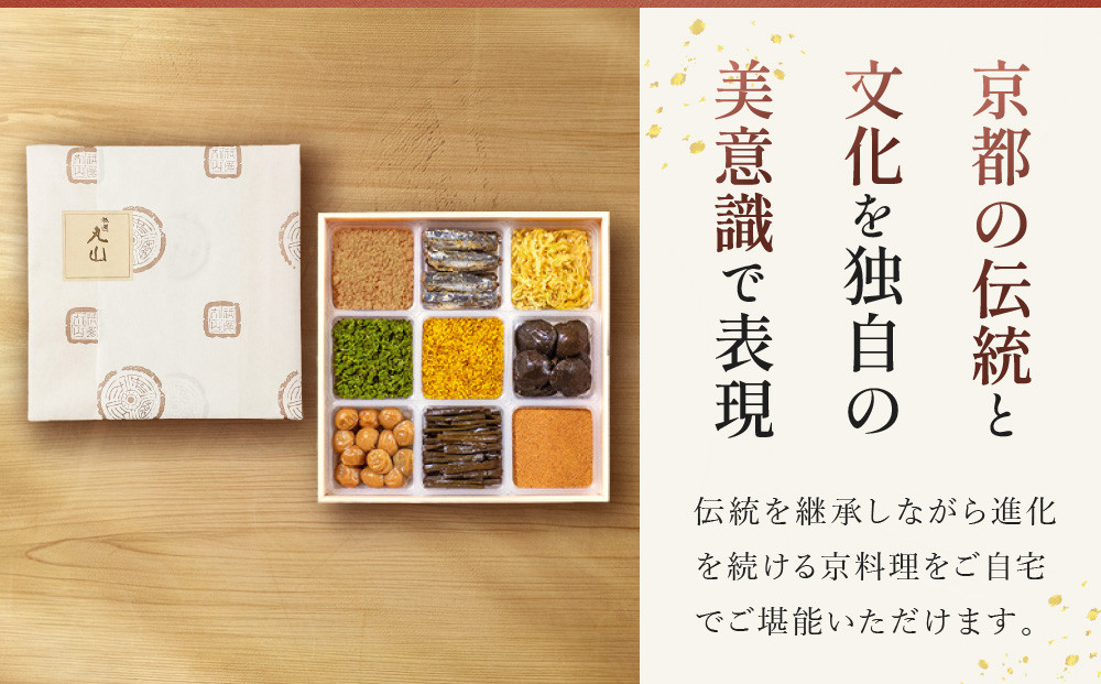 【祇園丸山】祇園９色［ 京都 祇園 料亭 名店 ミシュラン 京料理 和食 お取り寄せ 送料無料 ふるさと納税 ］