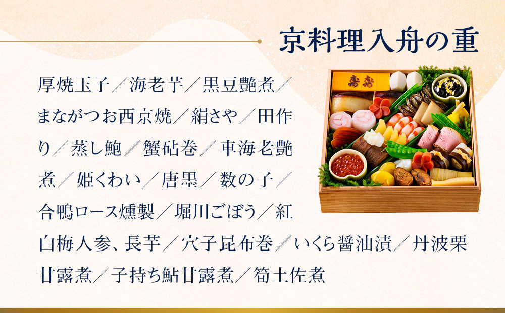 【ホテルオークラ京都】プレミアム二重おせち料理 約4名様用｜京都 ホテル特製おせち 人気おせち［ 京都 オークラ 和洋おせち二段 4人 グルメ 美食 人気 おすすめ 2026 正月 お祝い お取り寄せ 通販 送料無料 年内配送 ふるさと納税 ］