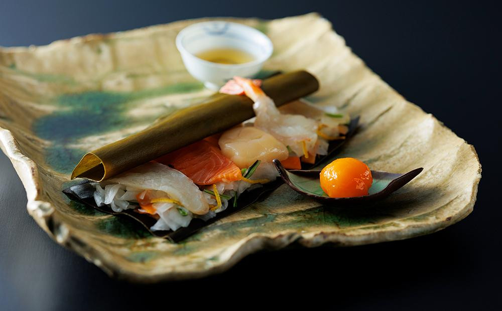 【下鴨茶寮】料亭の昆布〆漁味（3人前）［ 京都 料亭 京料理 人気 おすすめ 老舗 グルメ ギフト プレゼント 贈答用 お取り寄せ ］