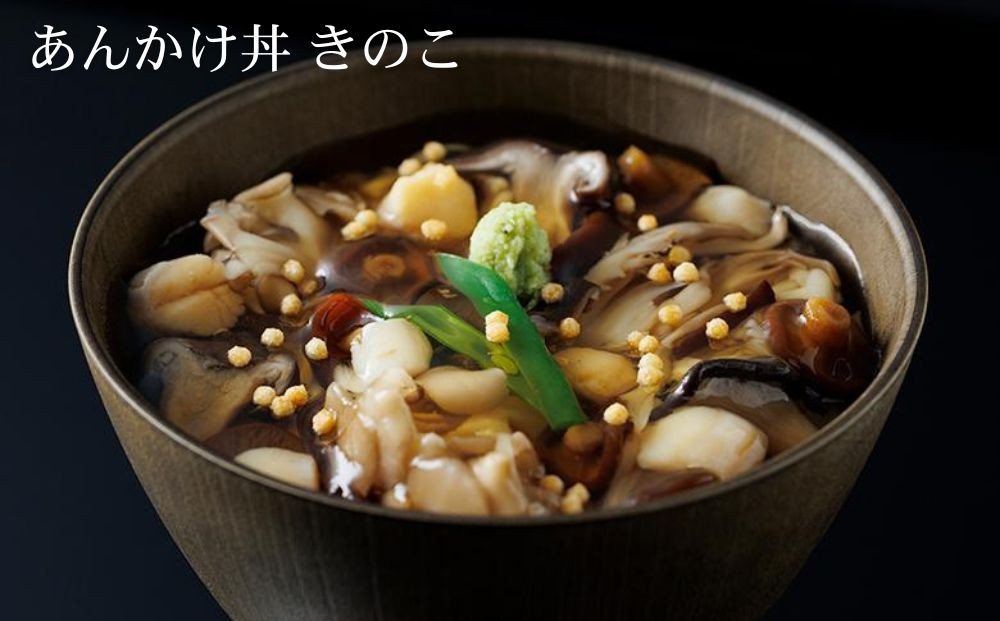 【下鴨茶寮】料亭のあんかけ丼(3種・4食入り)［ 京都 老舗 料亭 ミシュラン 特製あんかけ丼3種 ゆば 海鮮 きのこ 人気 おすすめ グルメ 京料理 ギフト プレゼント お取り寄せ 通販 送料無料 ふるさと納税 ］ 