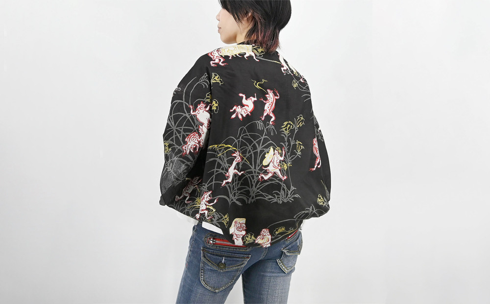 【三陽商事】鳥獣戯画 風呂敷 悠遊戯画［ 京都 風呂敷 ふろしき バッグ 人気 おすすめ エコ おしゃれ 収納 お弁当 和柄 お取り寄せ 通販 送料無料 ふるさと納税 ］