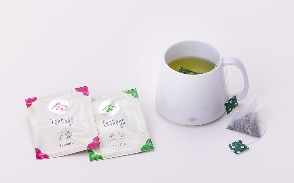 【一保堂茶舗】玉露/煎茶ティーバッグ（各25袋入り）