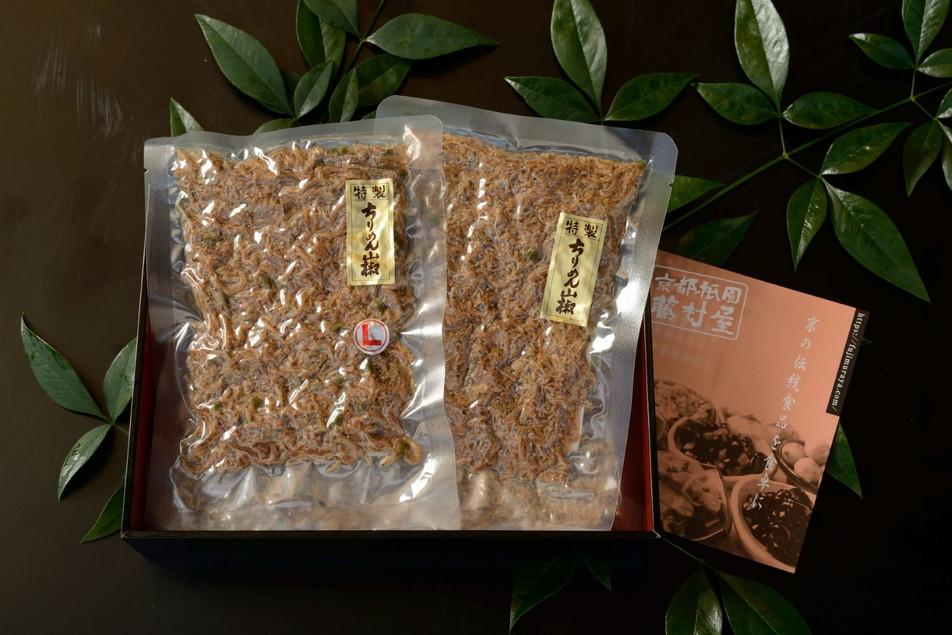 【祇園藤村屋】ちりめん山椒ギフトセット3袋入り ［ 京都 祇園 ちりめん 人気 おすすめ ご飯のお供 山椒 お取り寄せ 通販 送料無料 ふるさと納税 ］