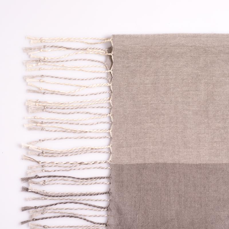 【アトリエシムラ】《植物染料で染織したストール》色合わせストール（玄鳥(げんちょう)）