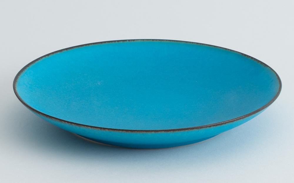 【瑞光窯-ZUIKOU-】カップ&ソーサー(ターコイズブルー/青)［ 京都 京焼 陶磁器 清水焼 窯元 マグカップ コーヒーカップ 180ml 適量サイズ おしゃれ 人気 おすすめ 食器 うつわ 陶器 お取り寄せ 通販 送料無料 ふるさと納税 ］