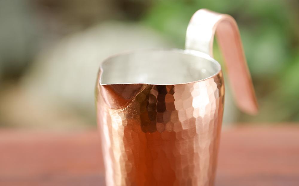 【八木庖丁店】手打ち銅製 ちろり