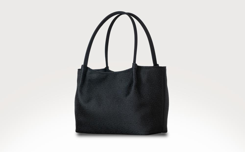 西陣織ブラックフォーマルバッグ ラジルマ】京都西陣三軸組織フォーマルバッグ - 京都府京都市