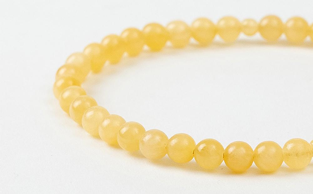 【意匠京念珠板倉】京念珠 イエローオニキス 8mm 正絹房 / ちりめん数珠袋(念珠入れ)&証明書付（京都府伝統産業優秀技術）