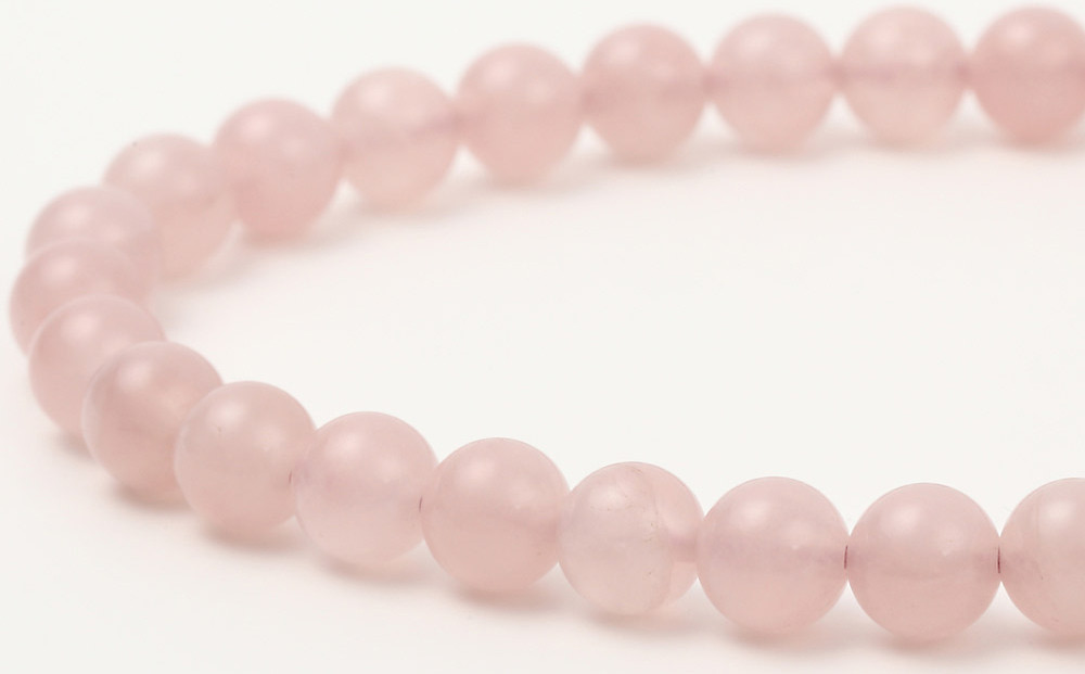【意匠京念珠板倉】京念珠 女性用 ローズクォーツ 8mm玉(数珠袋付)［ 京都 数珠 念珠 人気 おすすめ 証明書付 京都府伝統産業優秀技術 お取り寄せ 通販 送料無料 ふるさと納税 ］
