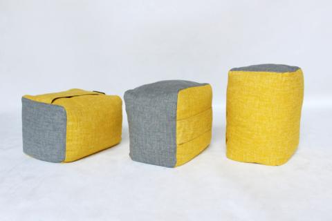 【洛中高岡屋】３つの高さで寛げるアイテム『コロミィ』（紙屋紙＆菜の花）