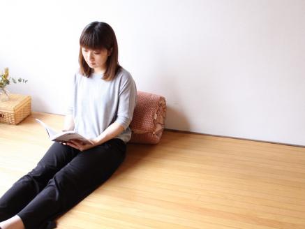 【洛中高岡屋】うたた寝にちょうどいい寛ぎのアイテム　カバータイプごろ寝敷きふとん（ピンク系）