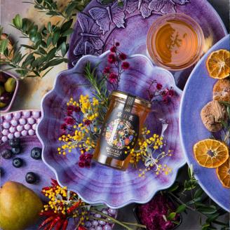 【HONEY.K】《土からつくる京都生蜂蜜》京百花 250g