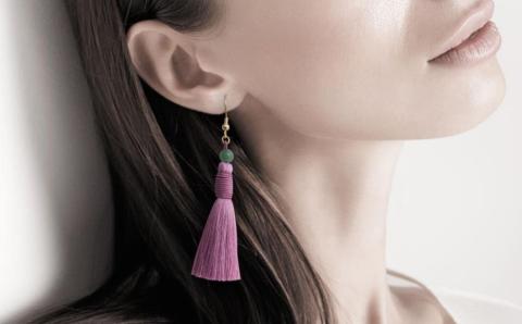 【中野伊助】ねこのわ KURAMA（猫用首輪＆飼い主用ピアス）