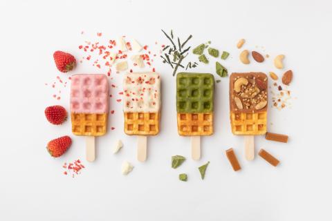 【kyocafe chacha】いろどり京ワッフルボックス４種セット