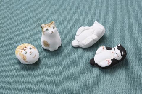 【山川製陶所】想久の石珠　生前のペットの姿の絵付あり(新しいペット供養のカタチ)