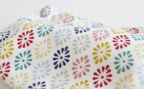 【AYANOKOJI】平親子がま口財布(京都菊菱 白)