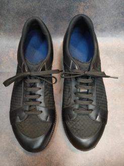 【ネーカーズ】【Tie a bond】西陣織シューズ（黒）〈25.5cm〉