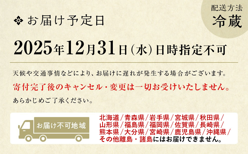 【京都しょうざん】「冷蔵 鷹ヶ峰」一段重 2人前｜京都 老舗料亭 本格和風おせち 人気おせち［ 京都 老舗料亭 和風おせち 1段 2人 グルメ 京料理 人気 おすすめ 2026 正月 お祝い お取り寄せ 通販 送料無料 年内配送 ふるさと納税 ］