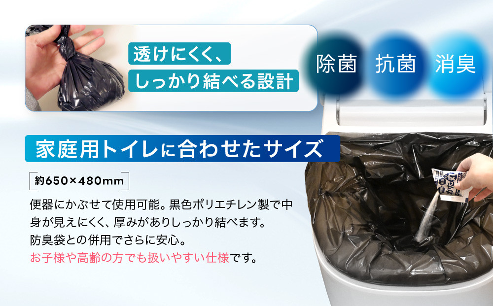【ゆきだるまる】非常用簡易トイレ ポイレ 80回分箱入り シンプルタイプ(個包装無し) ｜京都 防災グッズ 携帯トイレ［ 京都 防災グッズ 携帯トイレ 人気 おすすめ 災害用 凝固剤 備蓄品 豪雨 地震 台風 断水 洪水 災害 長期保存 通販 送料無料 ふるさと納税 ］