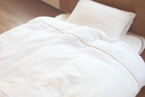 【大東寝具】～ふんわり心地良い肌さわり～ 京和晒綿紗 ガーゼ掛布団カバー 2重合わせ（グレー・ダブル）［ 京都 寝具 老舗 カバー 人気 おすすめ 快眠 寝ごこち 睡眠 健康 お取り寄せ 通販 送料無料 ふるさと納税 ］