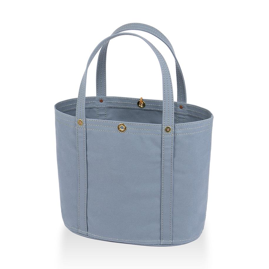 【一澤信三郎帆布】綿帆布製手さげかばん No.168(中) 青ねず｜京都 東山 帆布かばん 人気ブランド[ 手さげかばん 一つひとつ手作り シンプル 丈夫で長持ち 人気 おすすめ かばん 鞄 ギフト プレゼント お取り寄せ通販 送料無料 ふるさと納税 ]