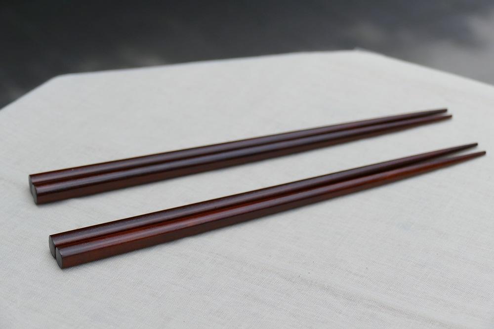 【堤淺吉漆店】自分でつくる日常使いのマイ漆器 「ふきうるしキット」（動画解説付） お箸木地2膳の標準セット