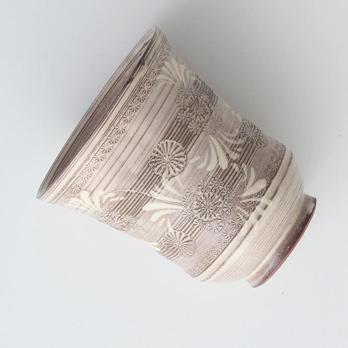 【たち吉】京三島 夫婦湯呑（桐）