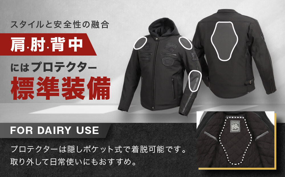 【デグナー】ソフトシェルジャケット[22WJ-10] ブラック XLサイズ｜京都 バイクギア 人気ブランド ジャケット バイク［ ライディングジャケット フリースインナー 防風 プロテクター 安全性 ツーリング ライダー バイカー アウトドア おしゃれ かっこいい 人気 おすすめ 送料無料 ふるさと納税 ］