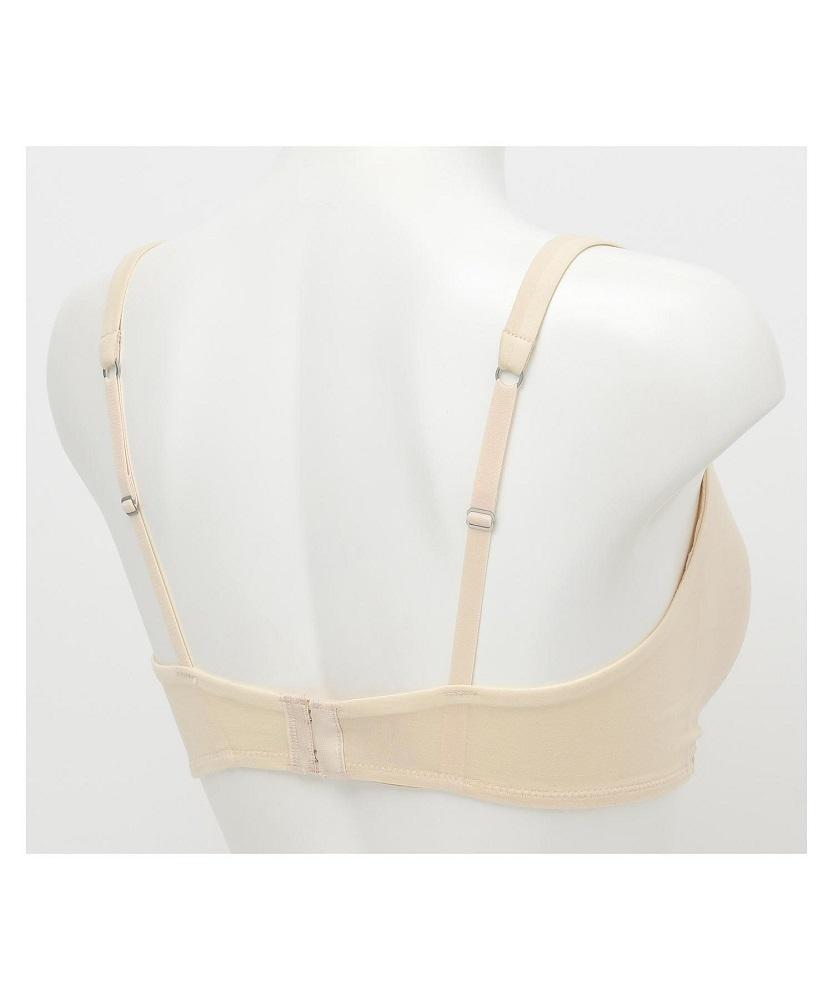 【ウンナナクール】364 コットン＜Sサイズ＞ベージュ1枚｜京都 ワコール インナーブランド ラクときれいを叶えるノンワイヤーブラジャー 人気［ 毎日つけたい ブラジャー 楽 きれい 人気 おすすめ 下着 レディース 肌着 ギフト プレゼント お取り寄せ 通販 送料無料 ふるさと納税 ］