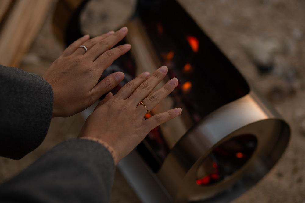 【NAGOMI】焚火台Flame in the Wind［ 京都 キャンプギア ブランド 焚火台 人気 おすすめ キャンプ キャンプ飯 焚火 アウトドア キャンプ用品 調理用 焚火台 お取り寄せ 通販 送料無料 ギフト ふるさと納税 ］