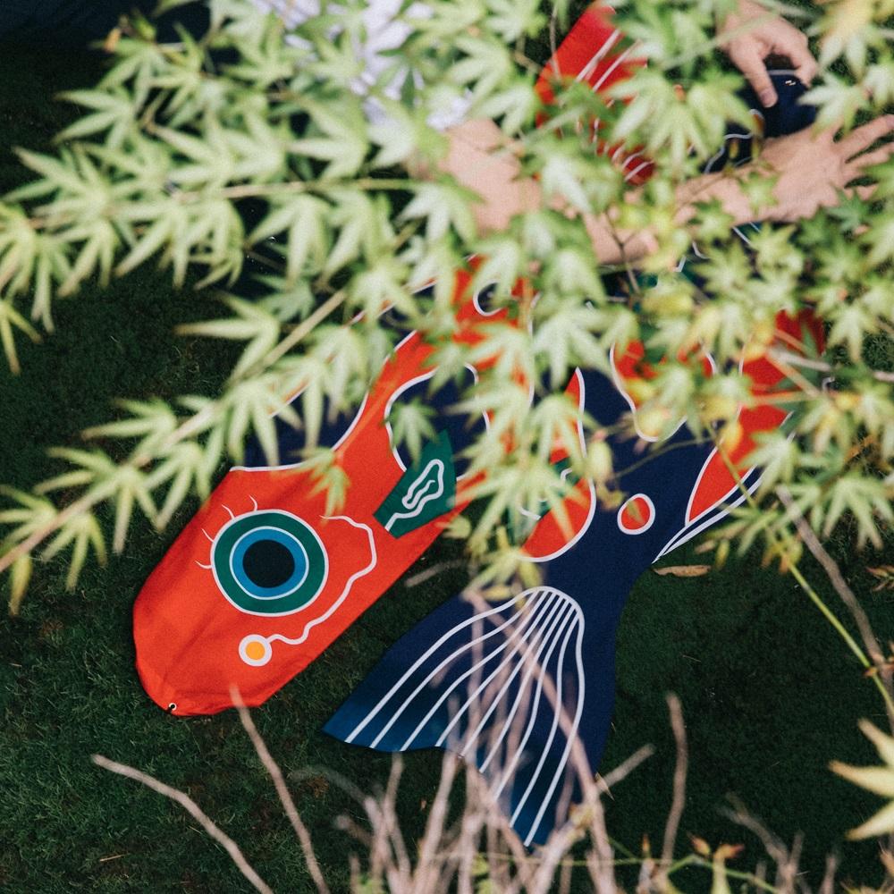 【泳泳】鯉のぼり 紺色（1m）1匹